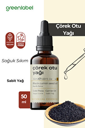 GREENLABEL ÇÖREK OTU YAĞI 50 ML.