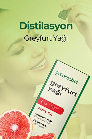 Greenlabel Greyfurt Yağı 20 Ml.