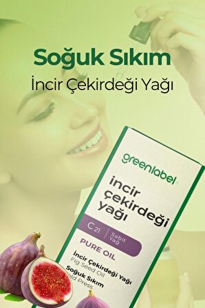 Greenlabel İncir Çekirdeği Yağı 20 ml.