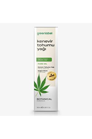 Kenevir Tohumu Yağı 180 ml