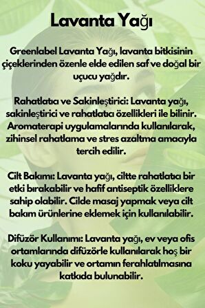 Lavanta Yağı 20 Ml.