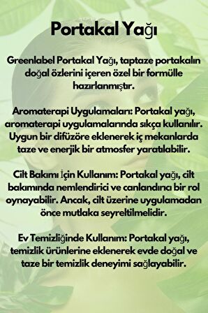 Portakal Yağı 20 ml