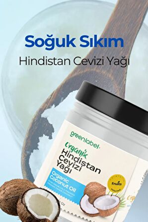 Organik Hindistan Cevizi Yağı 300gr