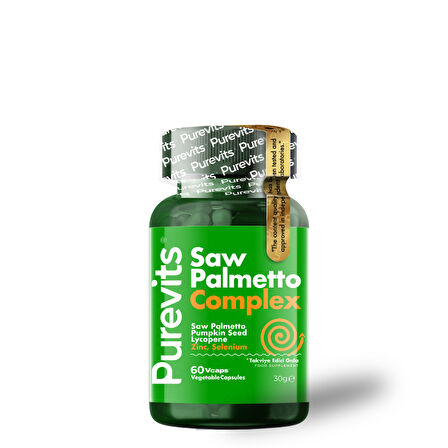 PUREVITS SAW PALMETTO COMPLEX 500 MG 60 KAPSÜL