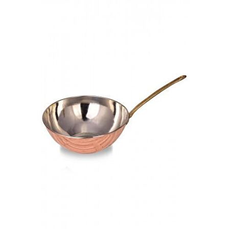 Turna Bakır 25 cm Wok Tava