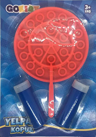 Yelpaze Köpük, Çoklu Baloncuk Çıkaran Tepsili Magic Bubbles, 2 adet Tüp ile Birlikte