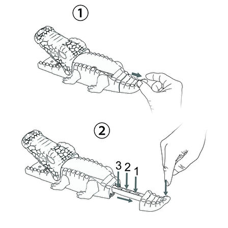 Araç Fırlatma Seti Timsah