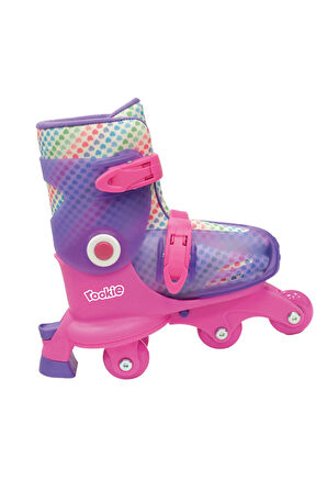 Ayarlanabilir Dönüşen Tekerlekli 2 In 1 Twisty Paten - Mor