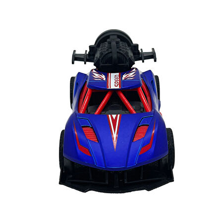 Spray Fonksiyonlu Pilli Metal Çek Bırak Araba Sesli Işıklı Mor