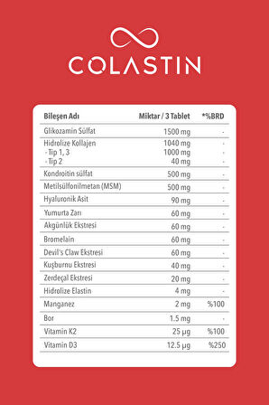 Colastin Ultraflex+ 100 Tablet