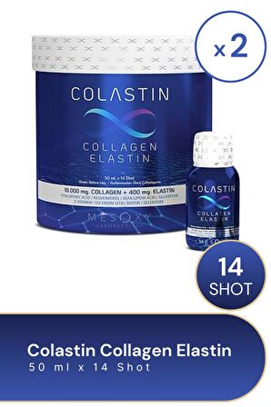 Colastin Collagen Elastin 50 ml x 14 Shot-2 Adet