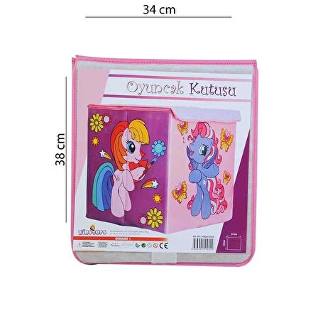 KİNG TOYS - OYUNCAK KUTUSU 34X34X38 CM