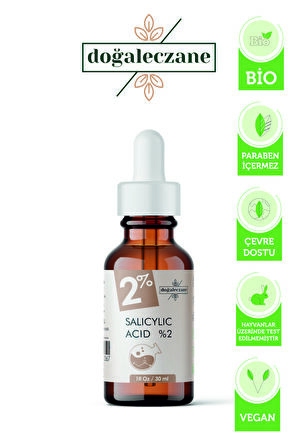 Vücut Sivilceleri Giderme Salisilik Asit %2 | Salicylic Acid Peeling 30 ml