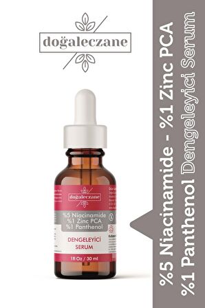 %5 Niacinamide %1 Zınc PCA %1 Panthenol Dengeleyici Serum 30 ml