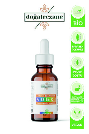 Vitamin Boost Serum A-B3-B6-C-E Vitaminleri 30 ml