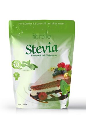 Fibrelle Prebiyotik Lifli Stevia lı Tatlandırıcı 1200g Ambalaj