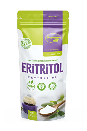 1 kg Eritritol 1 Paket. Keto / Ketojenik / Vegan Diyete Uygundur