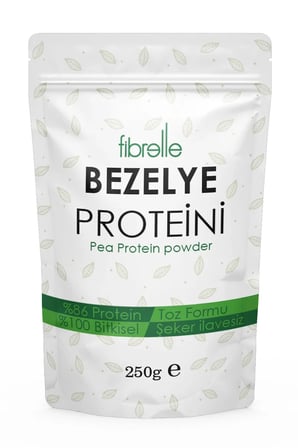 Bezelye Proteini Tozu 250 gr // Yüksek Protein Oranı // %85 Bezelye Proteini