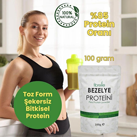Bezelye Proteini Tozu 100gr // Yüksek Protein Oranı // %85 Protein