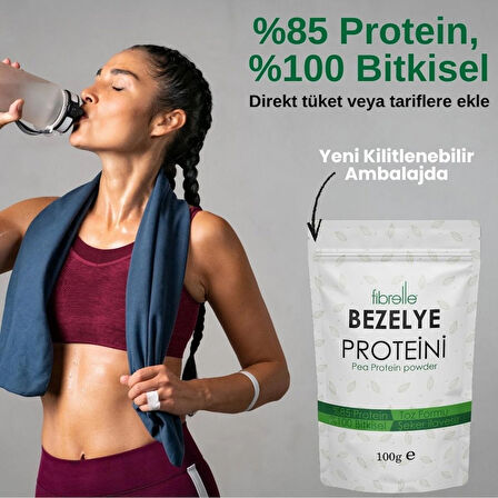 Bezelye Proteini Tozu 100gr // Yüksek Protein Oranı // %85 Protein