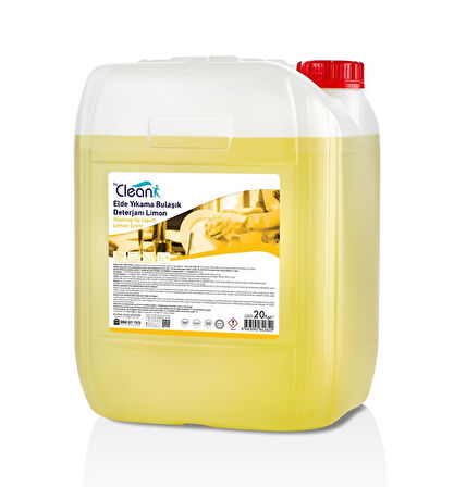 Rulopak By Clean Elde Yıkama Bulaşık Deterjanı Limon Kokulu 20 Kg