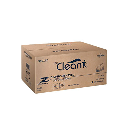 Rulopak Z Katlama Havlu Kağıt 2 Katlı 200 Yaprak 12'Li Paket