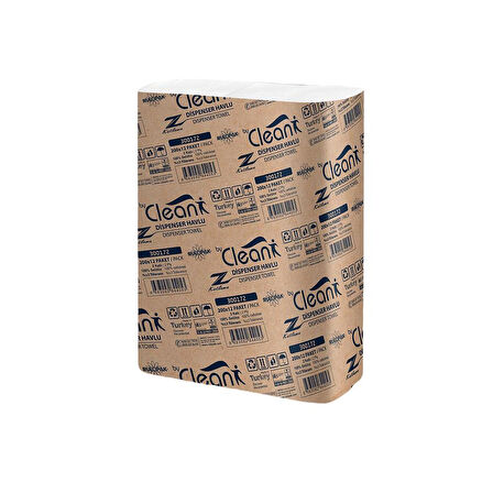 Rulopak Z Katlama Havlu Kağıt 2 Katlı 200 Yaprak 12'Li Paket