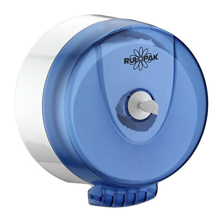 Rulopak İkiz Mini Cimri İçten Çekmeli Tuvalet Kağıdı Dispenseri - Siyah