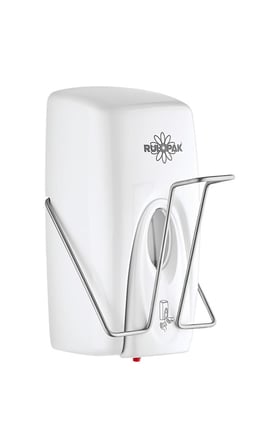 Rulopak Manuel Sprey Dezenfektan Dispenseri Dirsek Temaslı 1000 Ml Beyaz