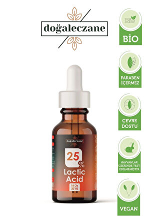 Cilt Morlukları Giderme Laktik Asit %25 Peeling 30 ml