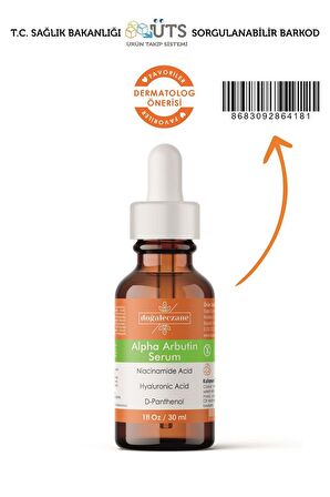 Alpha Arbutin Serum 30 ml. Cilt Tonu Eşitleyici Serum