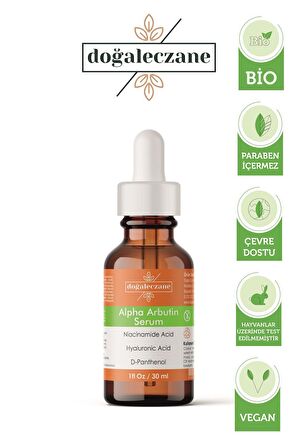 Alpha Arbutin Serum 30 ml. Cilt Tonu Eşitleyici Serum