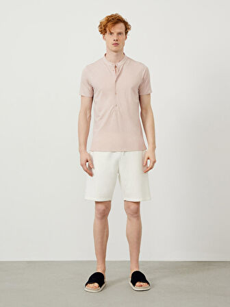 Pembe Regular Fit  Tişört