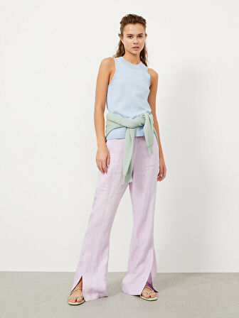 Mavi Regular Fit Pamuklu Bluz