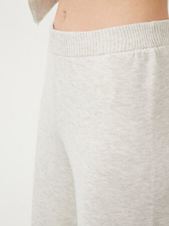Gri Regular Fit Pamuklu Pantolon