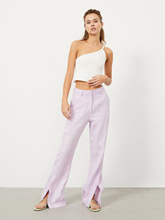 Ekru Slim Fit Pamuklu Atlet