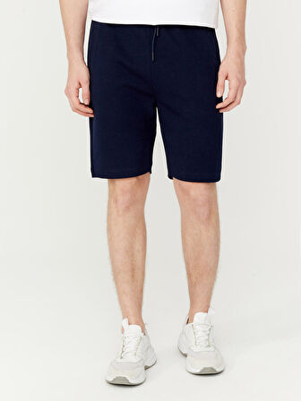 Lacivert Regular Fit Pamuklu Sweat Pantolon