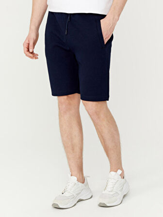 Lacivert Regular Fit Pamuklu Sweat Pantolon