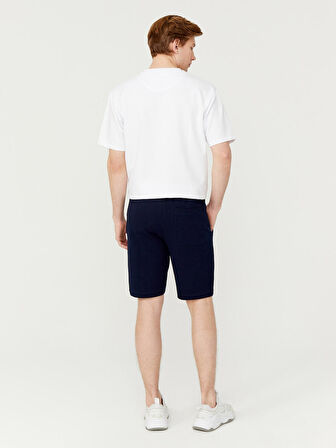 Lacivert Regular Fit Pamuklu Sweat Pantolon