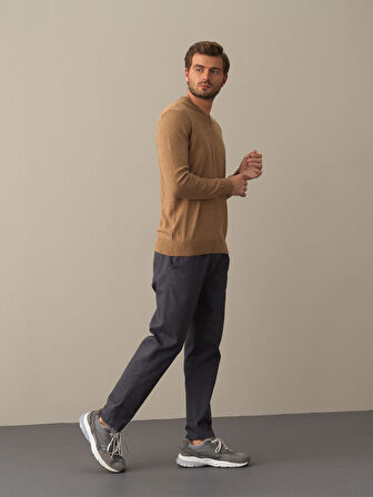 Xint Camel Regular Fit Basic Kazak