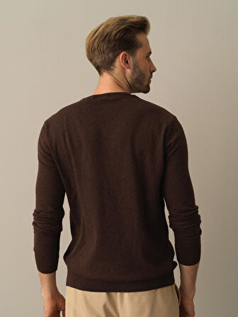 Xint Kahverengi Regular Fit Basic Kazak