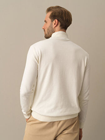 Xint Ekru Regular Fit Basic Kazak