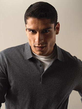 Xint Antrasit Regular Fit Basic Kazak