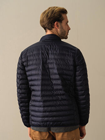 Xint Lacivert Regular Fit Şişme Mont