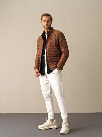 Xint Camel Regular Fit Şişme Mont