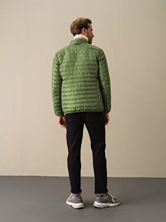 Xint Yeşil Regular Fit Şişme Mont