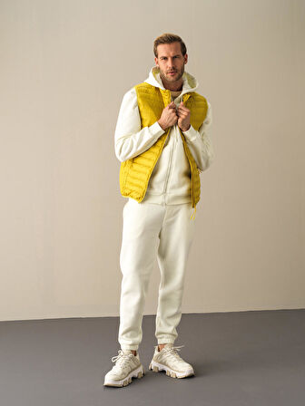 Xint Sarı Regular Fit Şişme Yelek