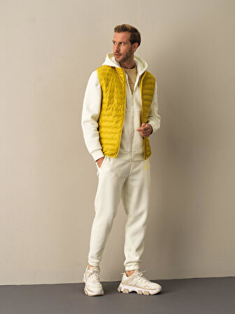 Xint Sarı Regular Fit Şişme Yelek