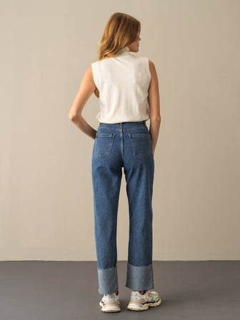 Xint Ekru Regular Fit Basic Kazak