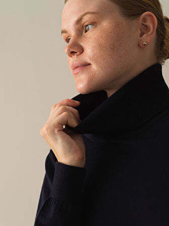 Xint Lacivert Regular Fit Basic Kazak